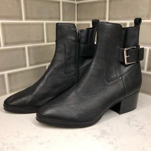 via spiga octavia suede buckle boot